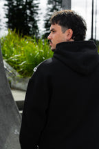 rhinestone calligraphy hoodie