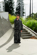 camouflage sleepy eye military jacket