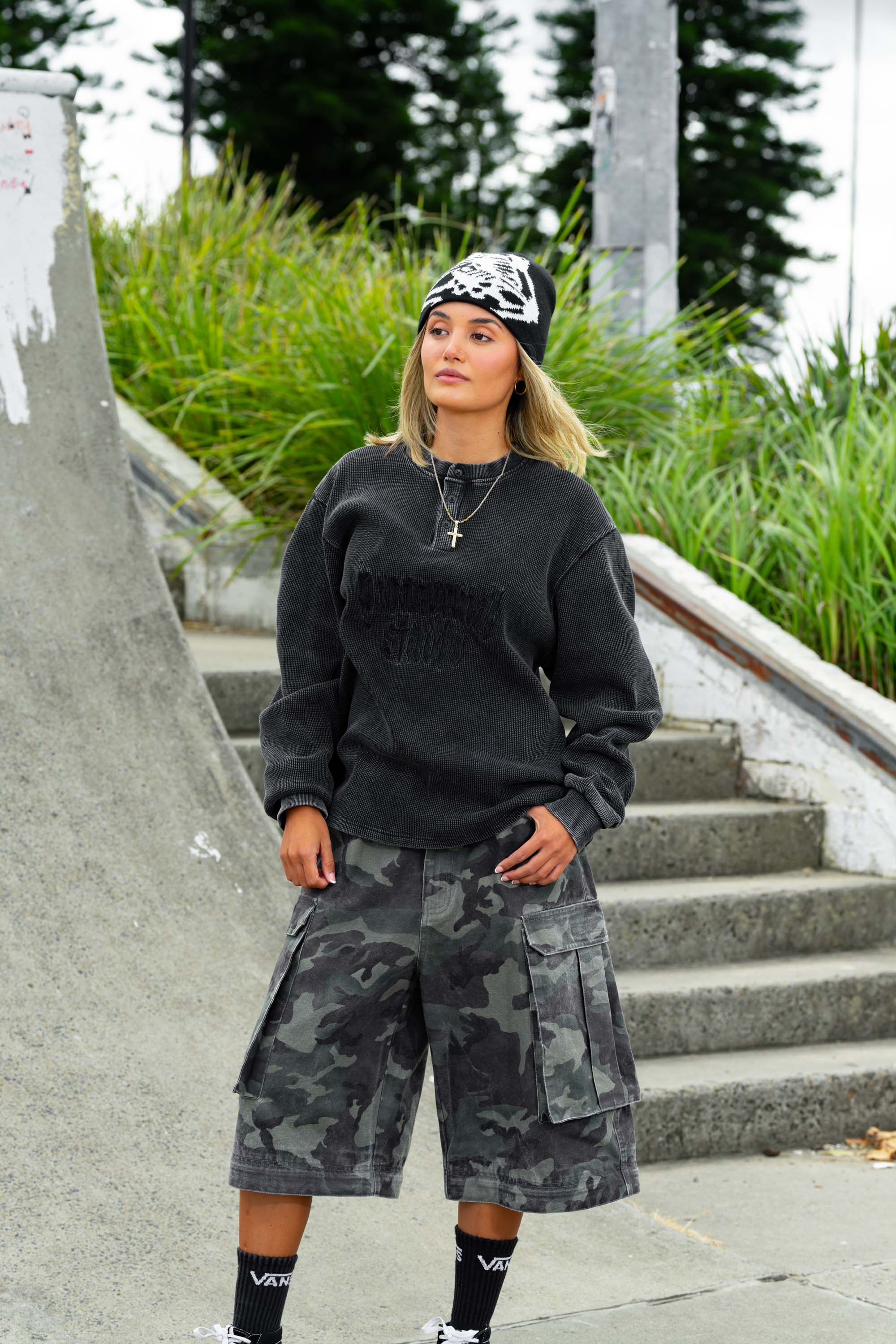 transformable camouflage cargo pants