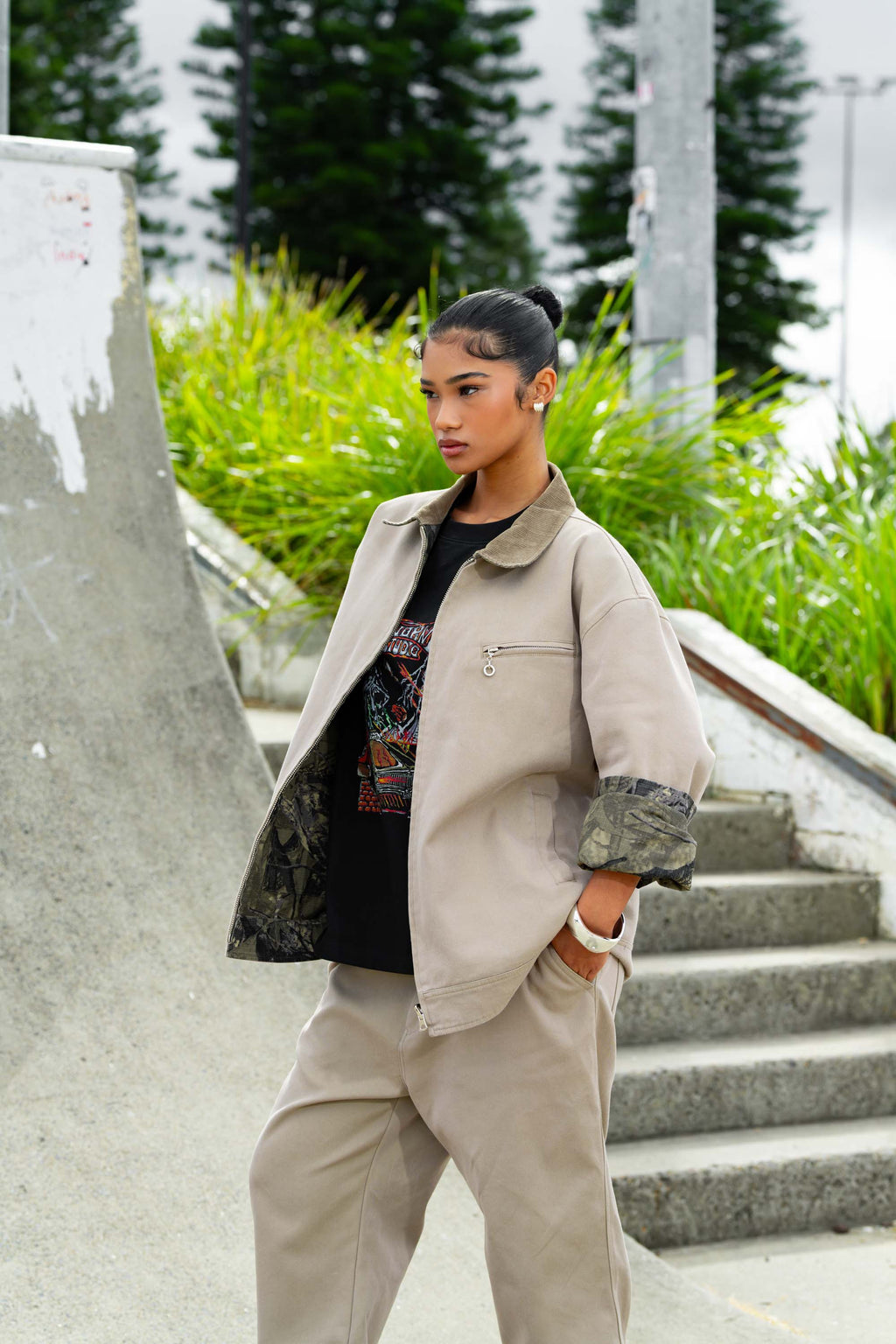 reversible work jacket