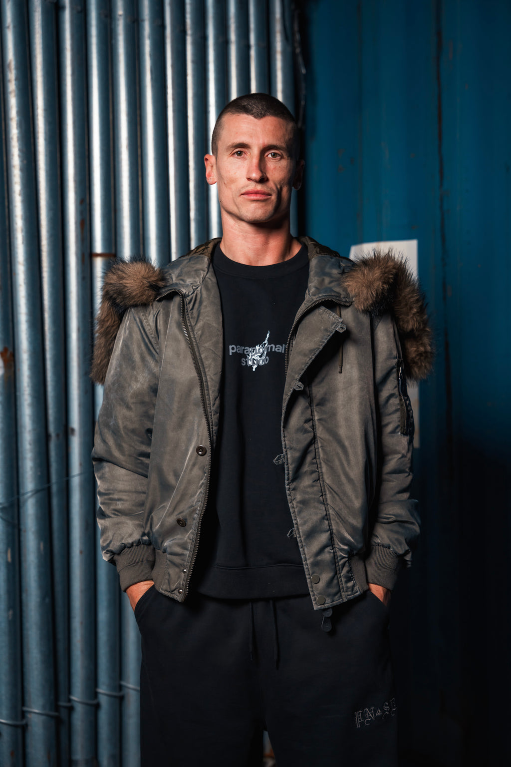 discharged N2B bomber jacket