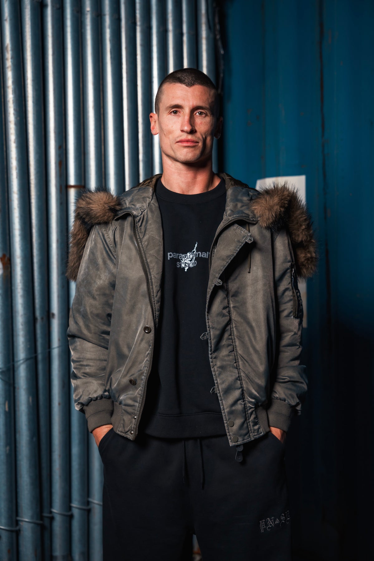 discharged N2B bomber jacket