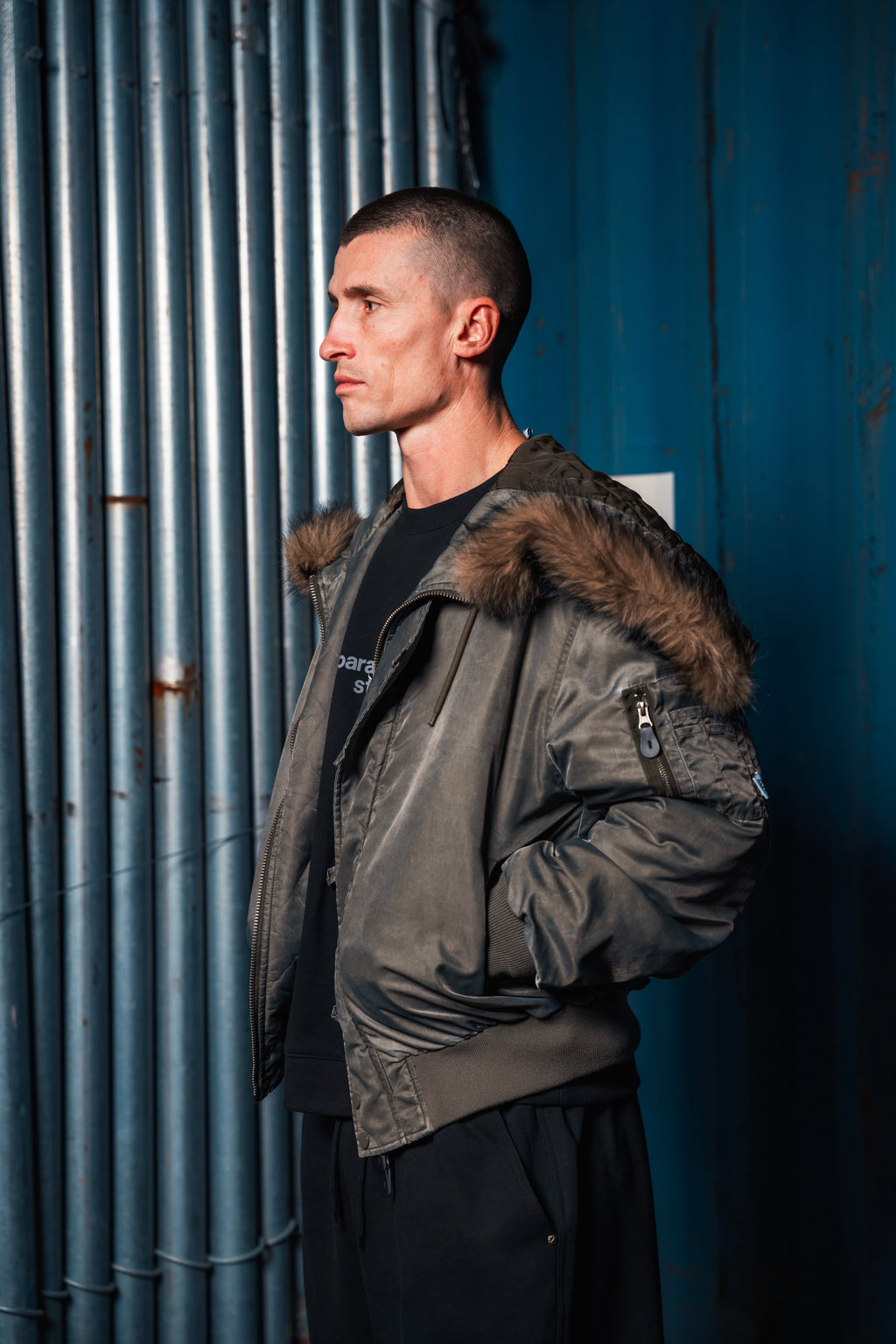 discharged N2B bomber jacket