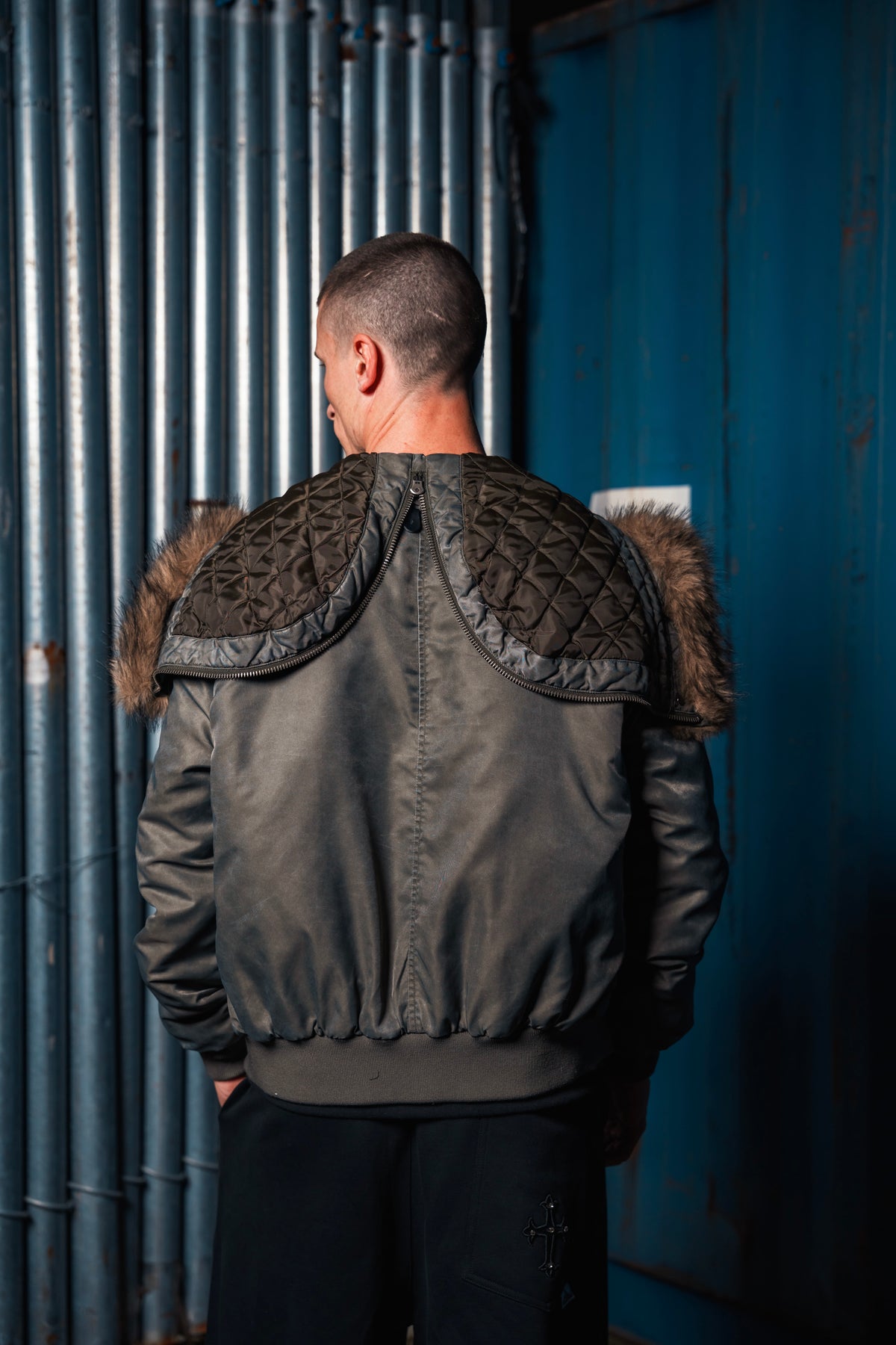 discharged N2B bomber jacket