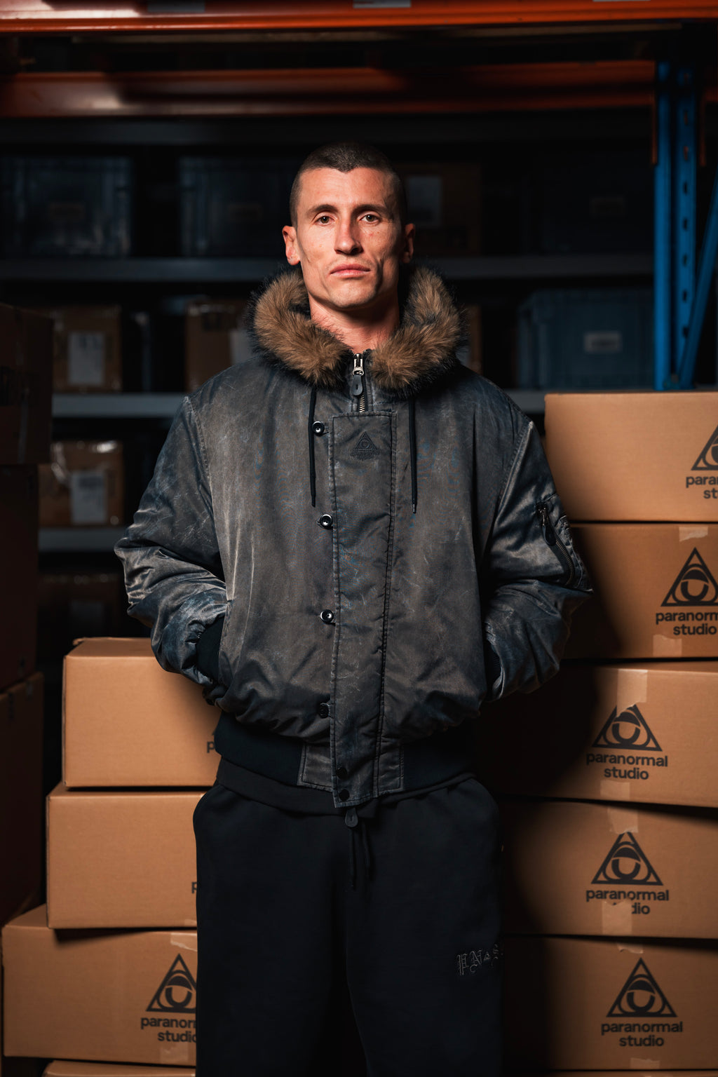 discharged N2B bomber jacket