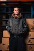 discharged N2B bomber jacket