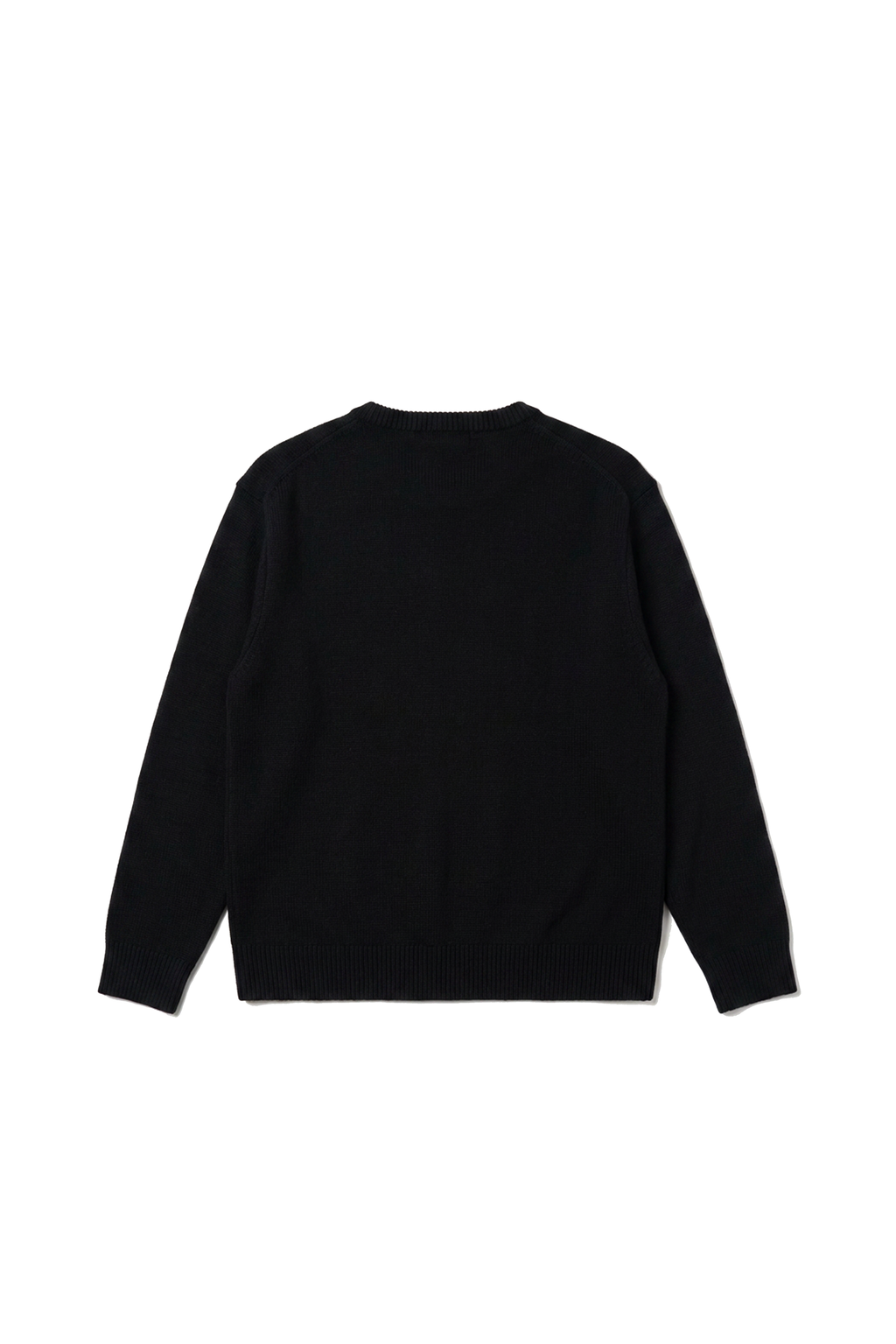 applique logo knit