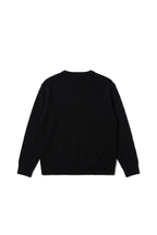 applique logo knit