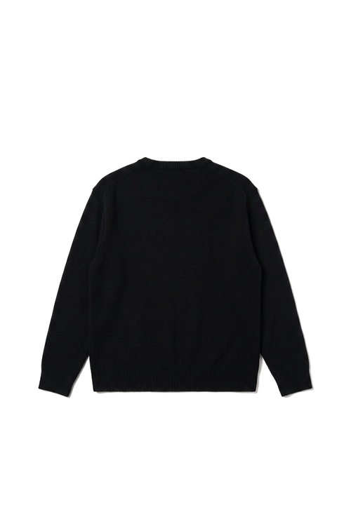 applique logo knit