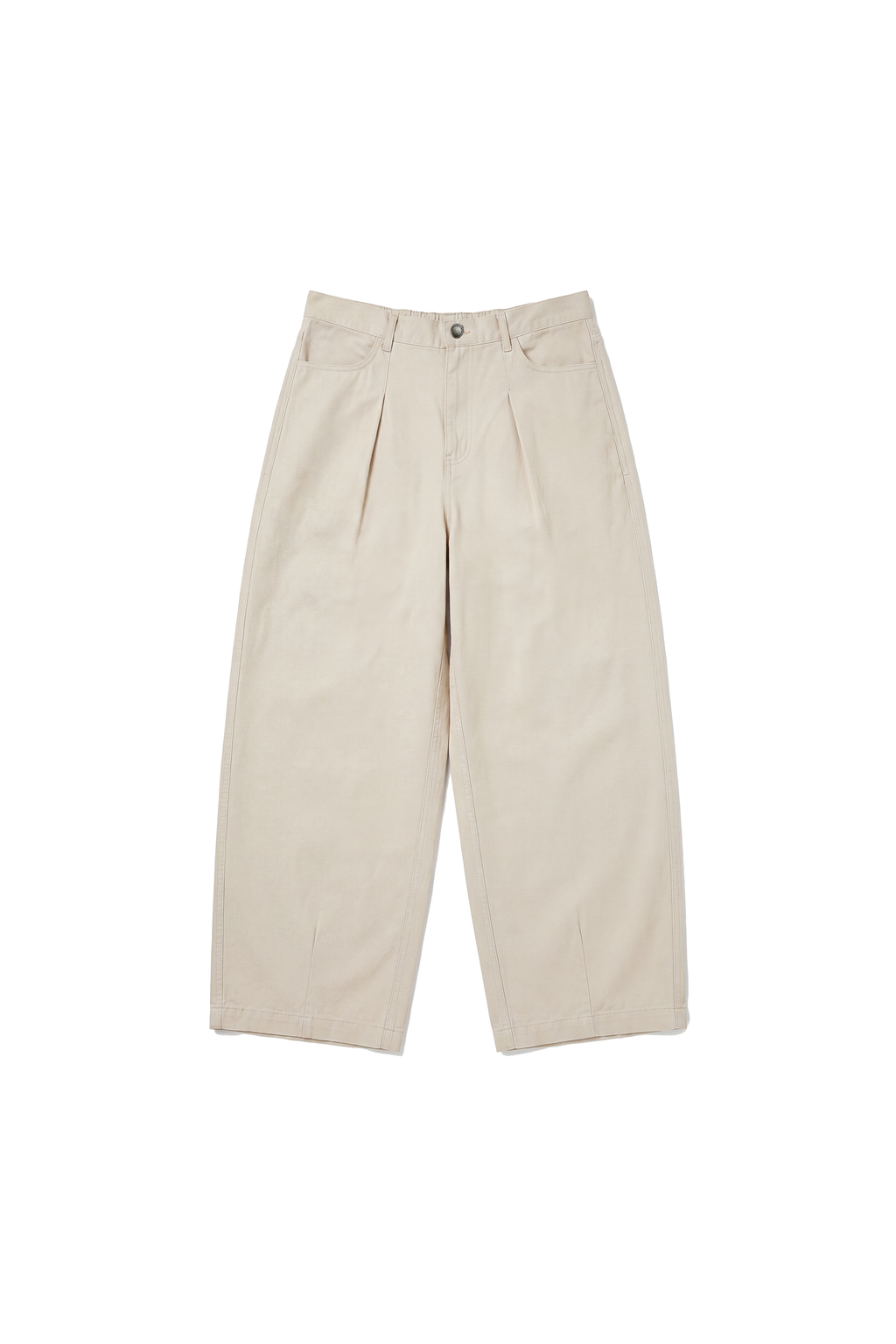 metal eyelet barrel pants