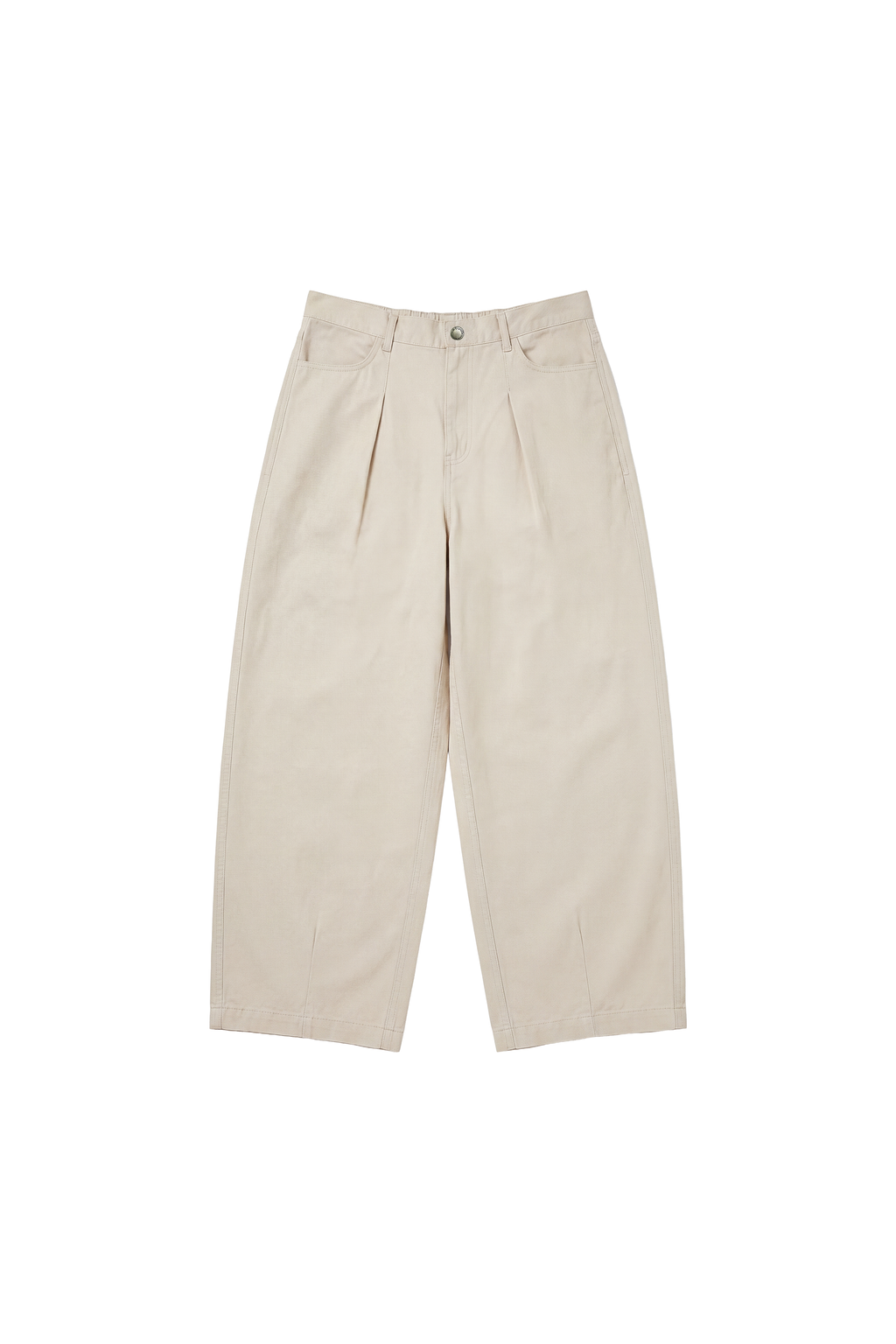metal eyelet barrel pants