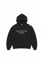 printed logo hoodie
