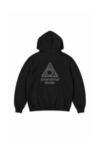 printed logo hoodie