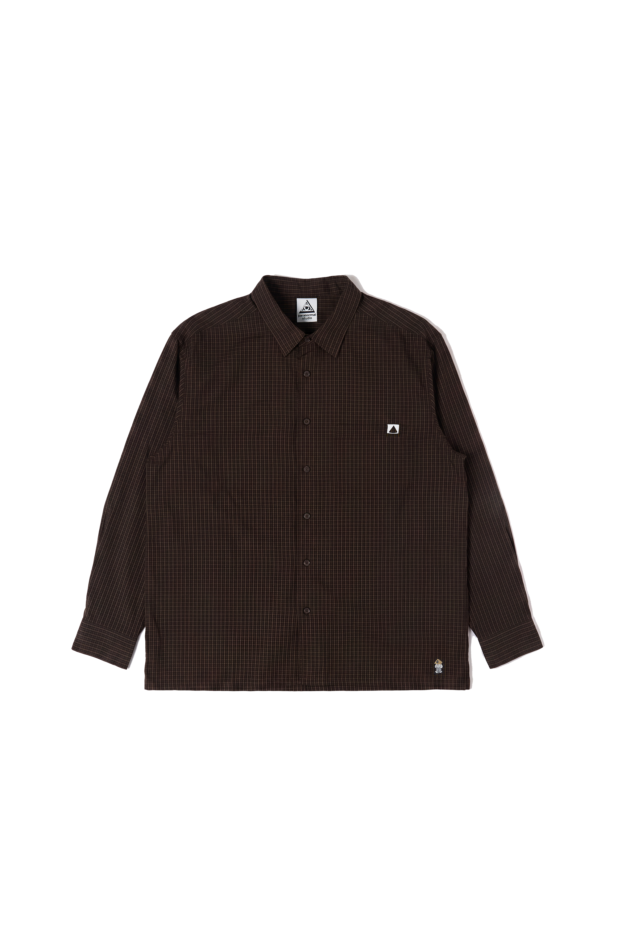 concealed pocket plaid shirt