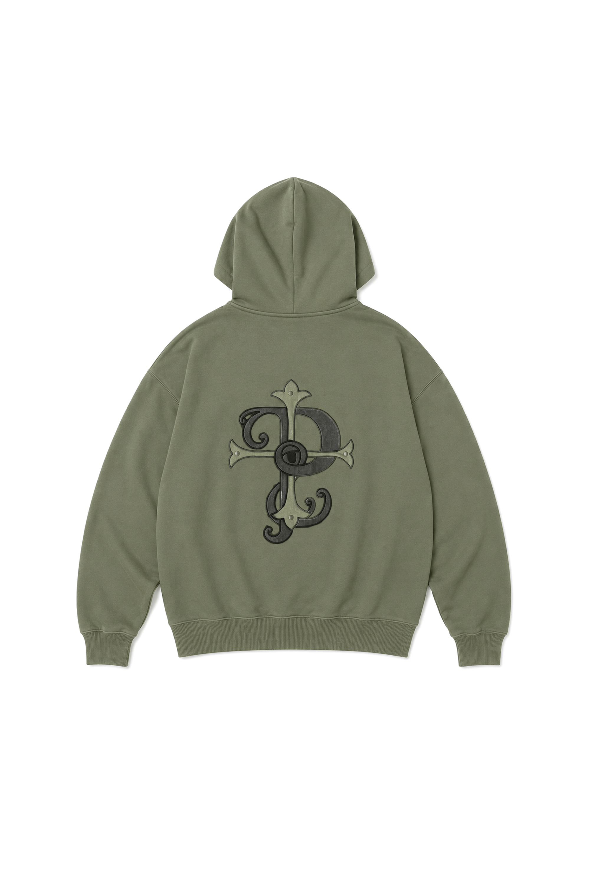 sleepy eye crossed hoodie