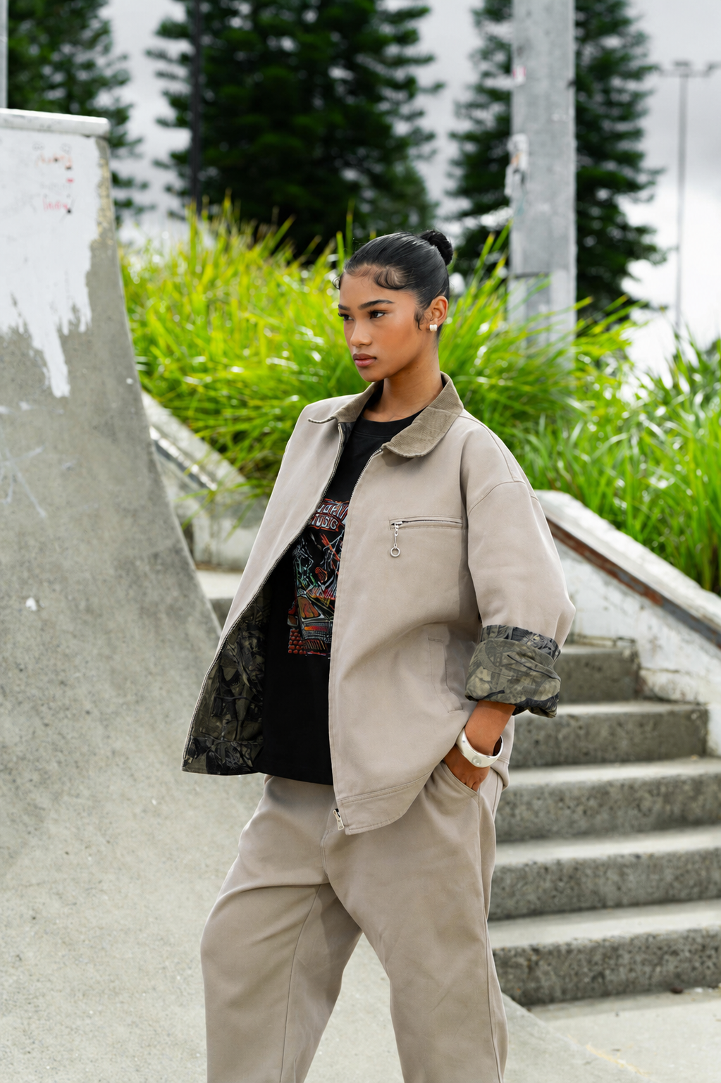 reversible work jacket