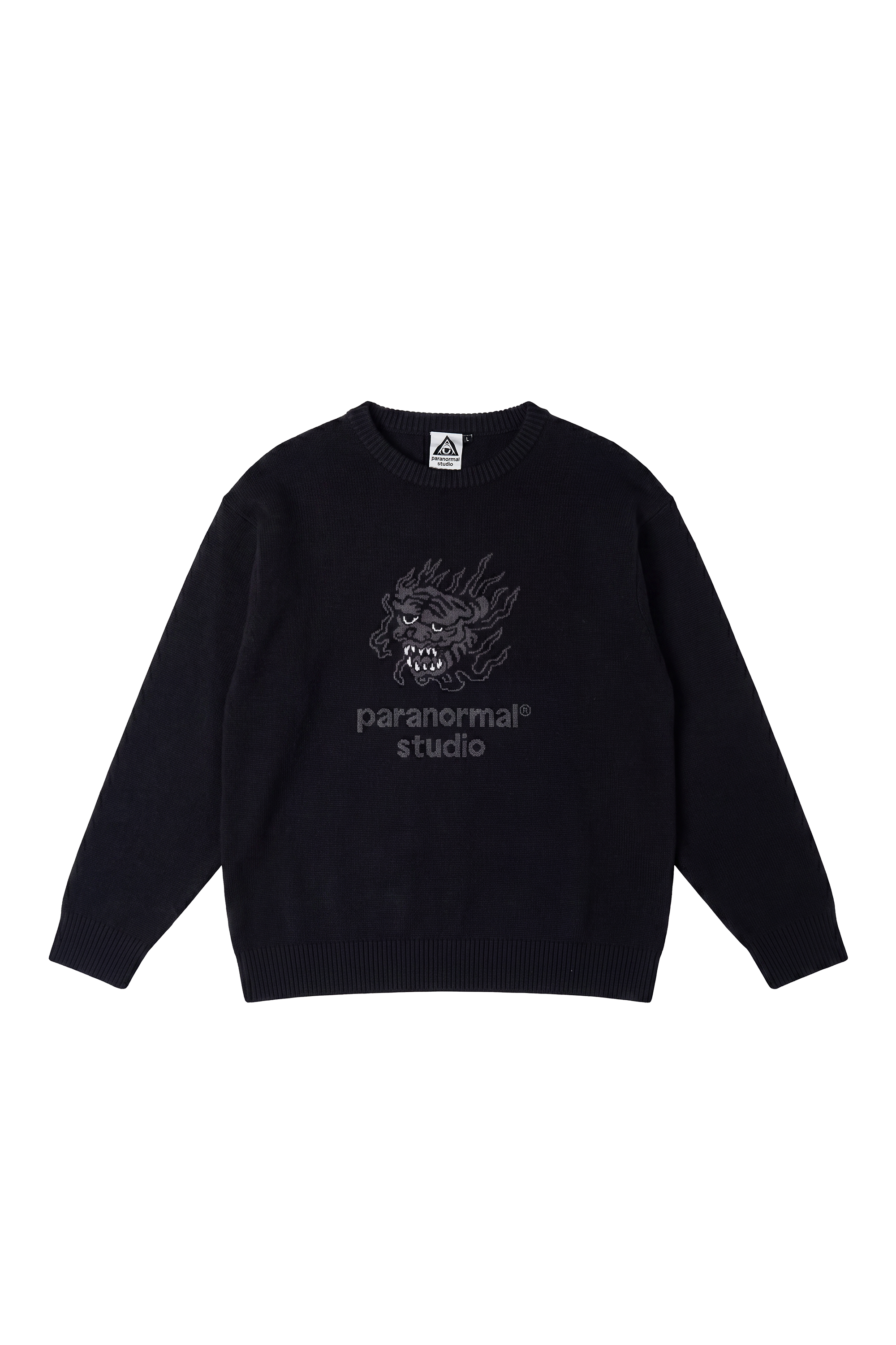tiger jacquard knit