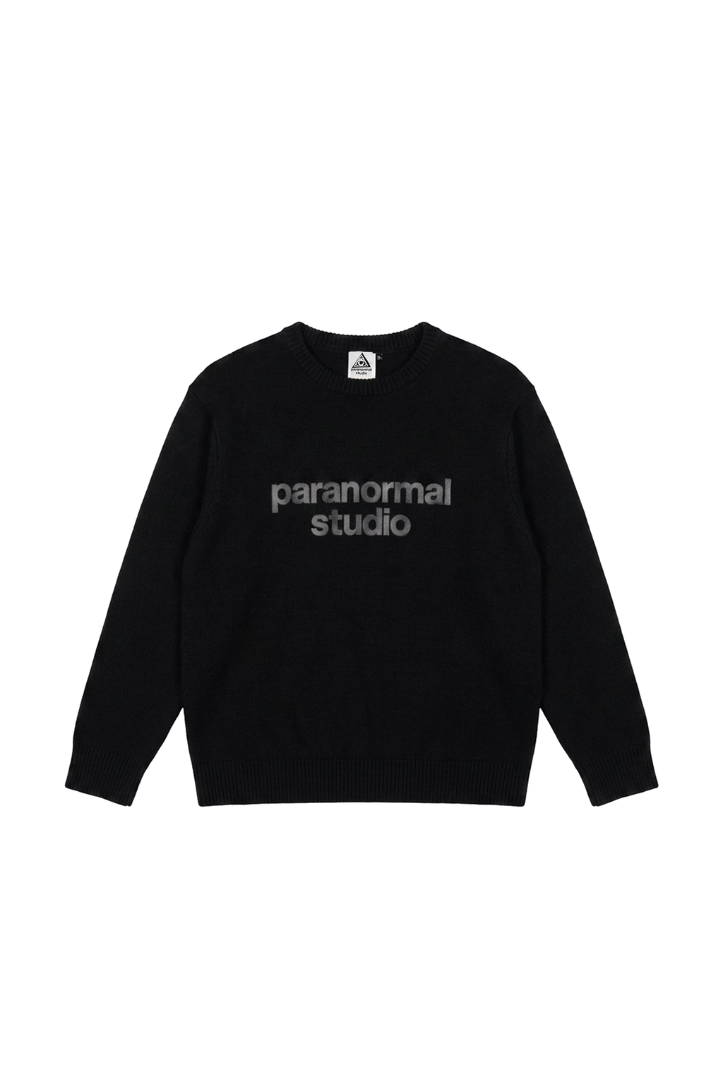 applique logo knit