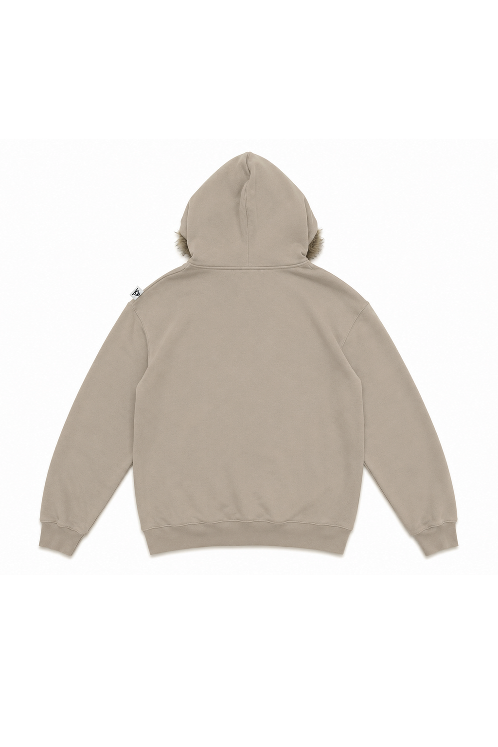 fured zip hoodie