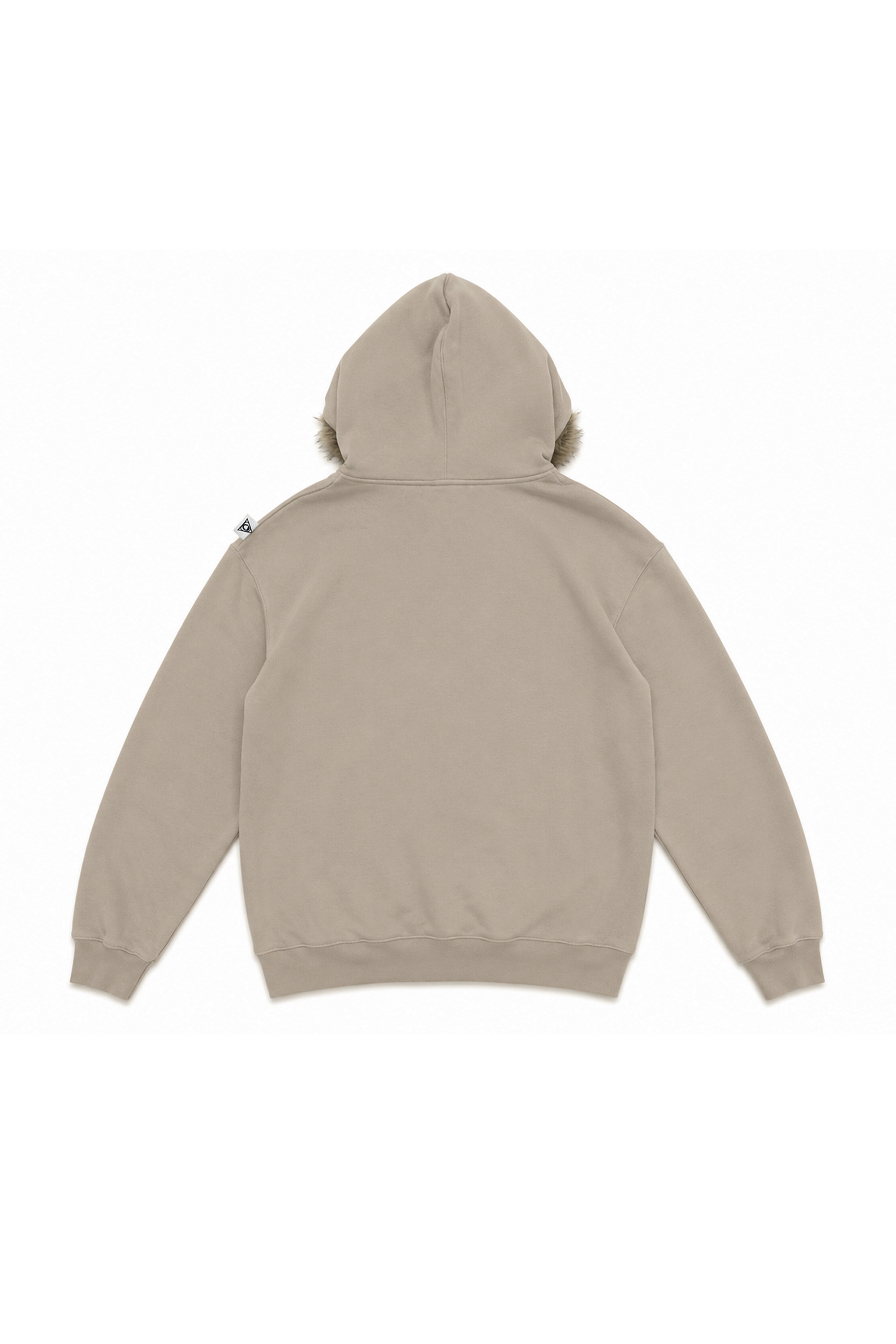 fured zip hoodie