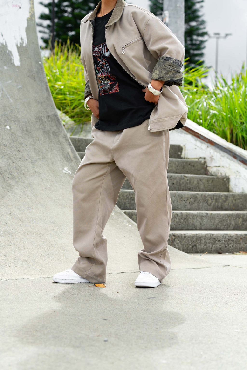 tapered skater pants