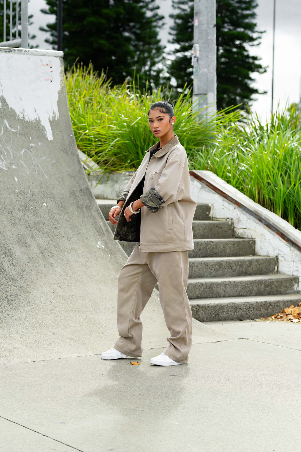 tapered skater pants