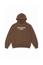 printed logo hoodie