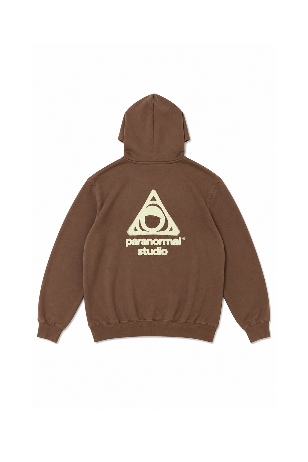 printed logo hoodie