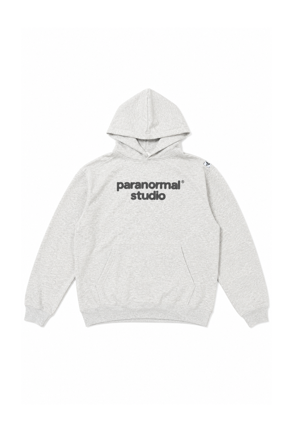 printed logo hoodie