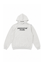 printed logo hoodie