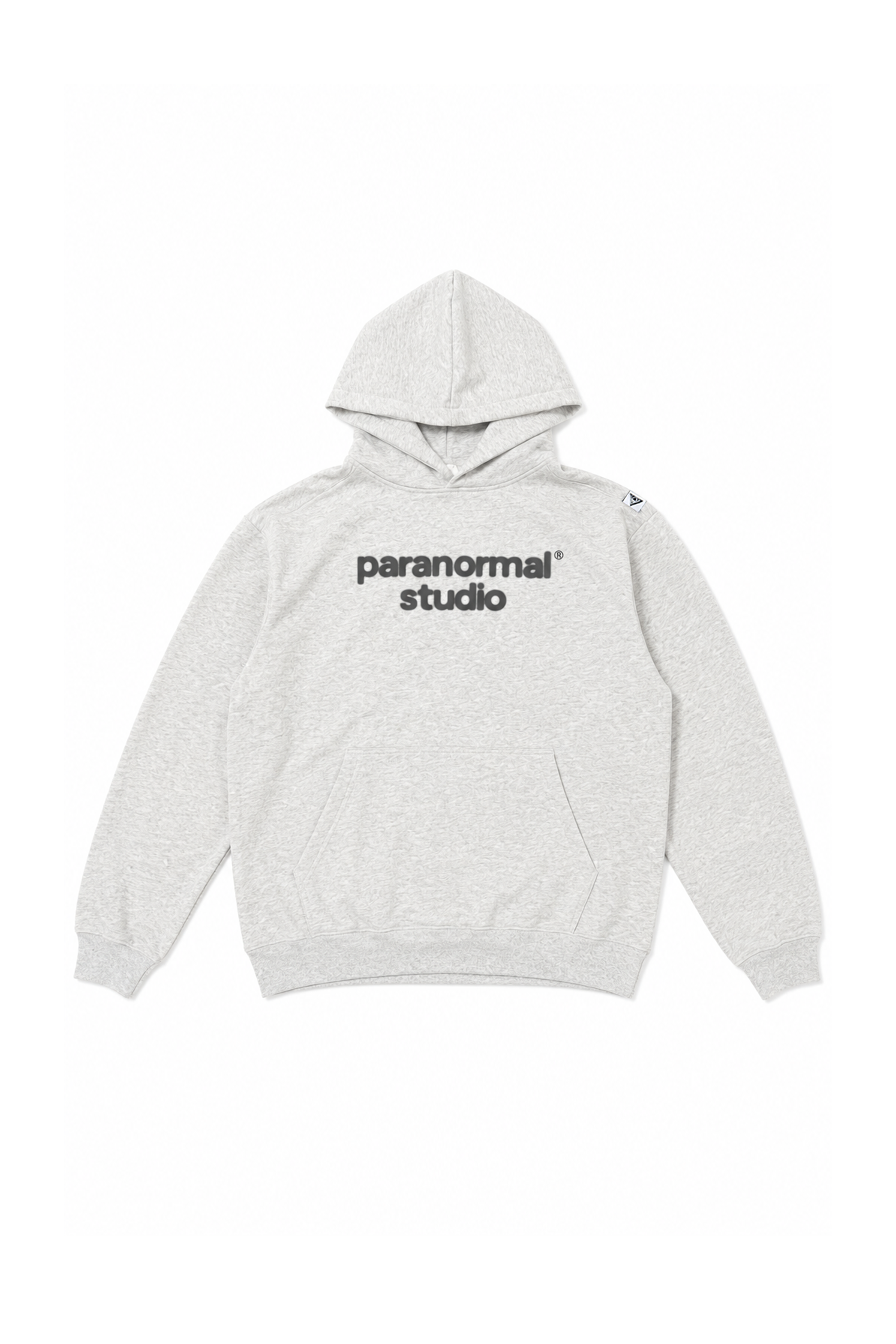 printed logo hoodie