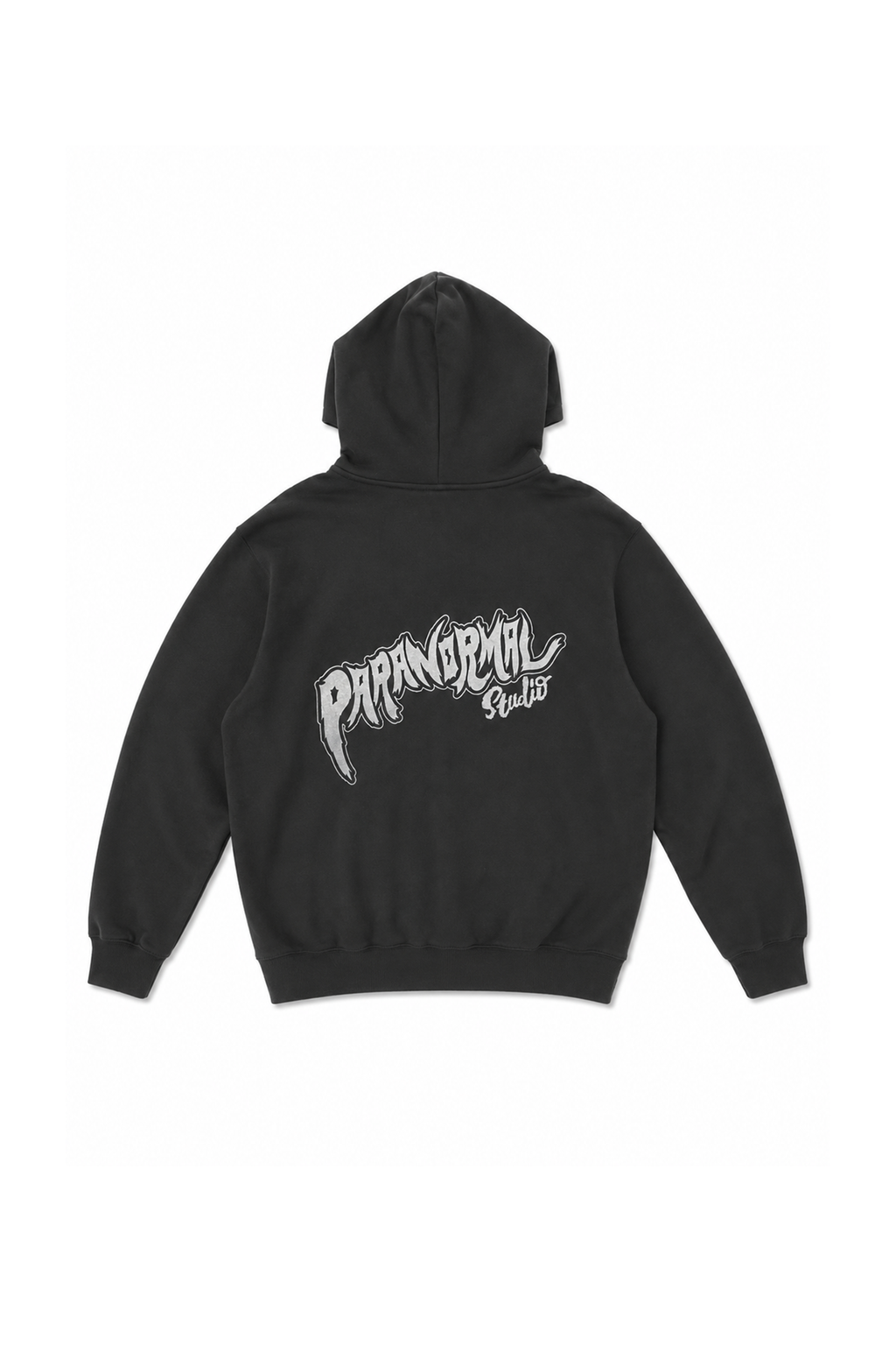 printed logo hoodie