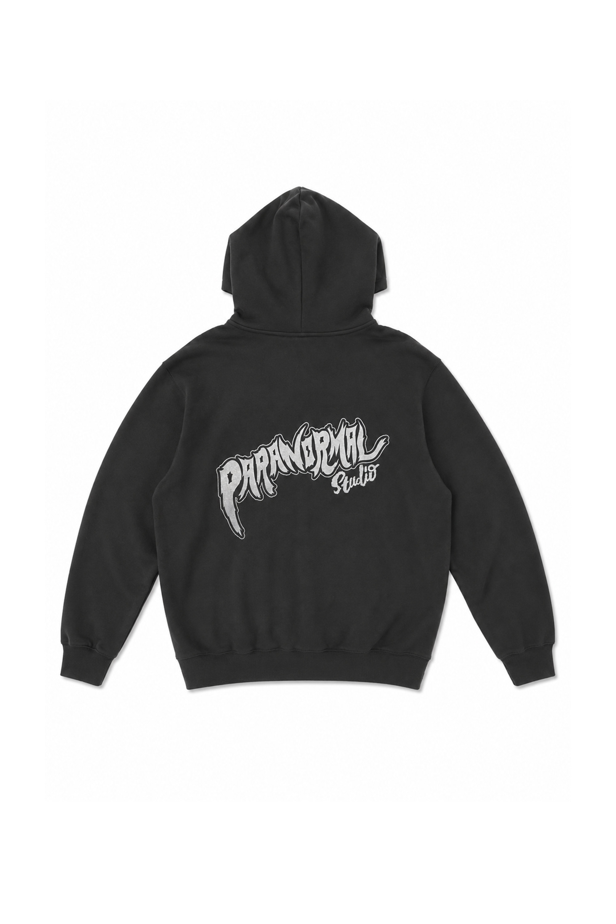 printed logo hoodie