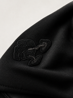 printed logo hoodie