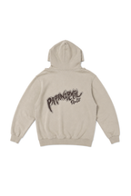 printed logo hoodie
