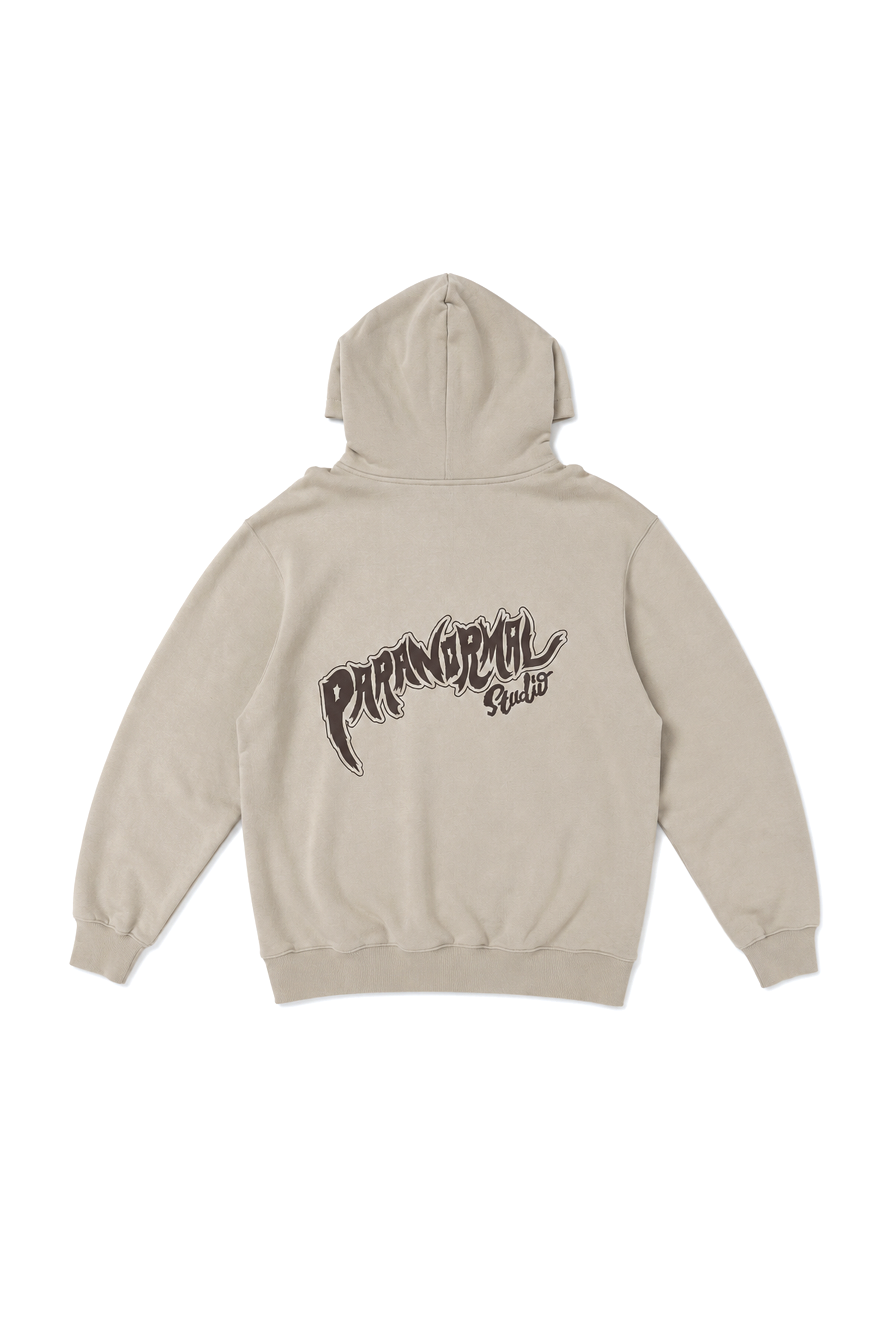 printed logo hoodie