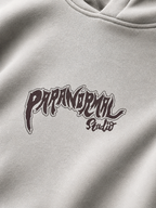 printed logo hoodie