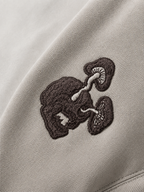 printed logo hoodie