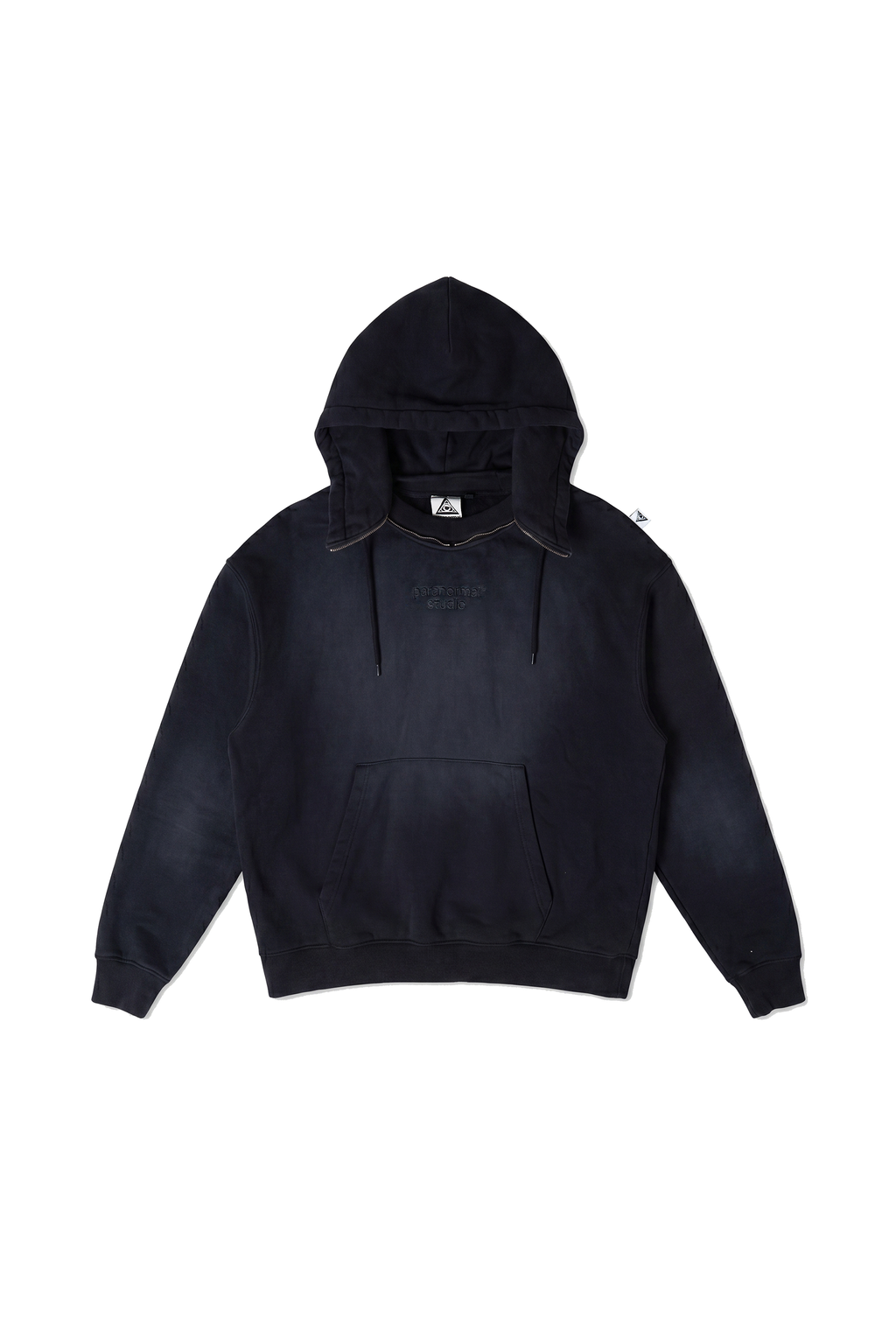 transformable logo hoodie