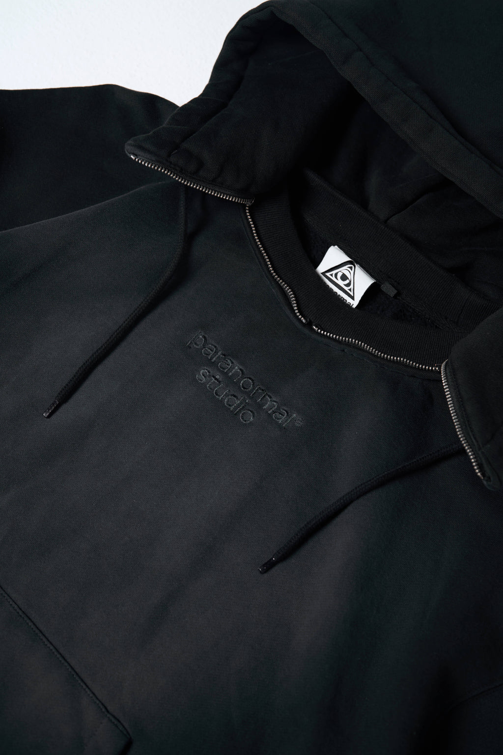 transformable logo hoodie
