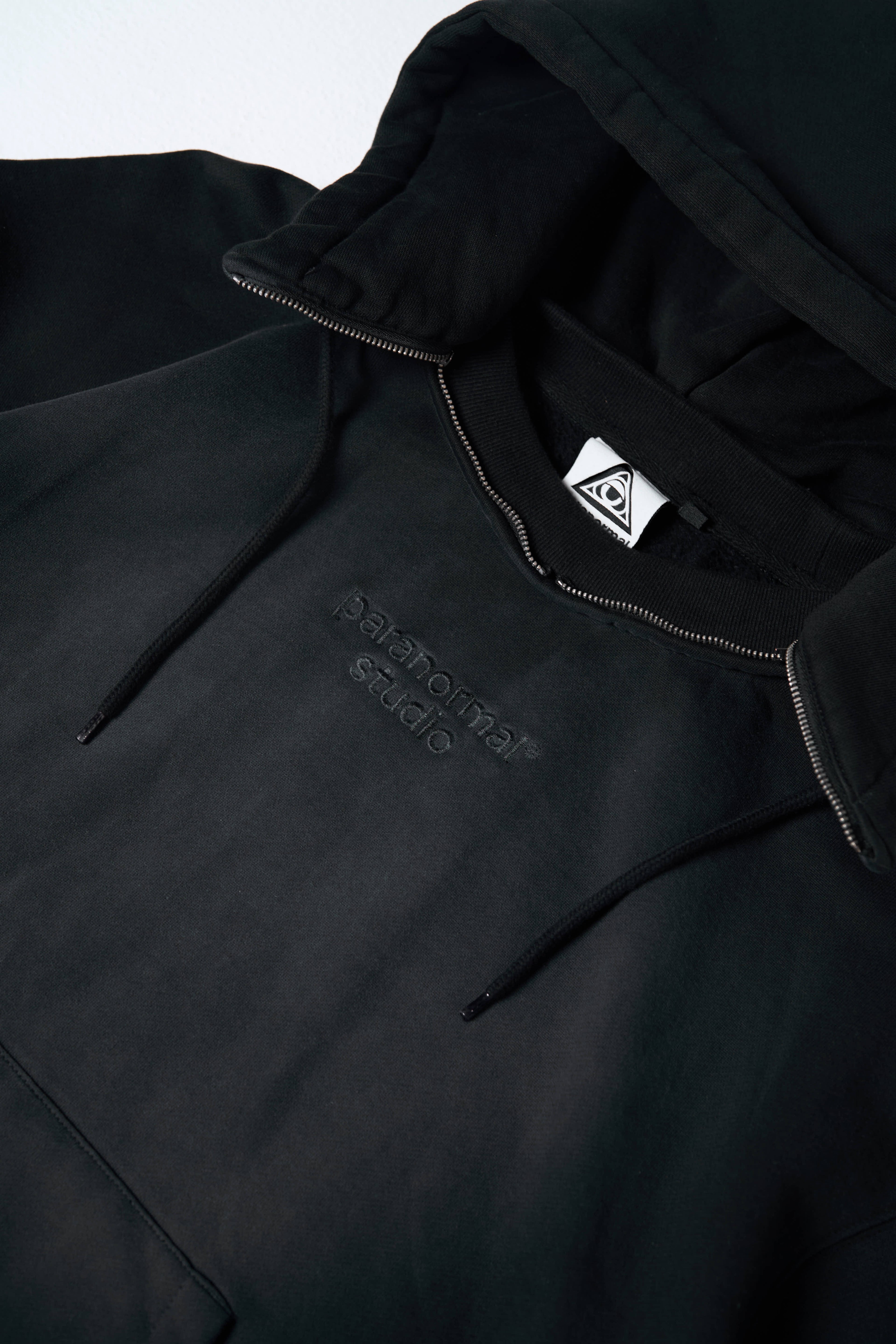 transformable logo hoodie