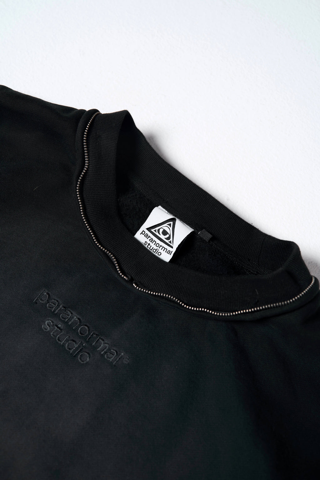 transformable logo hoodie