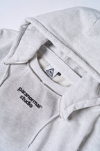 transformable logo hoodie