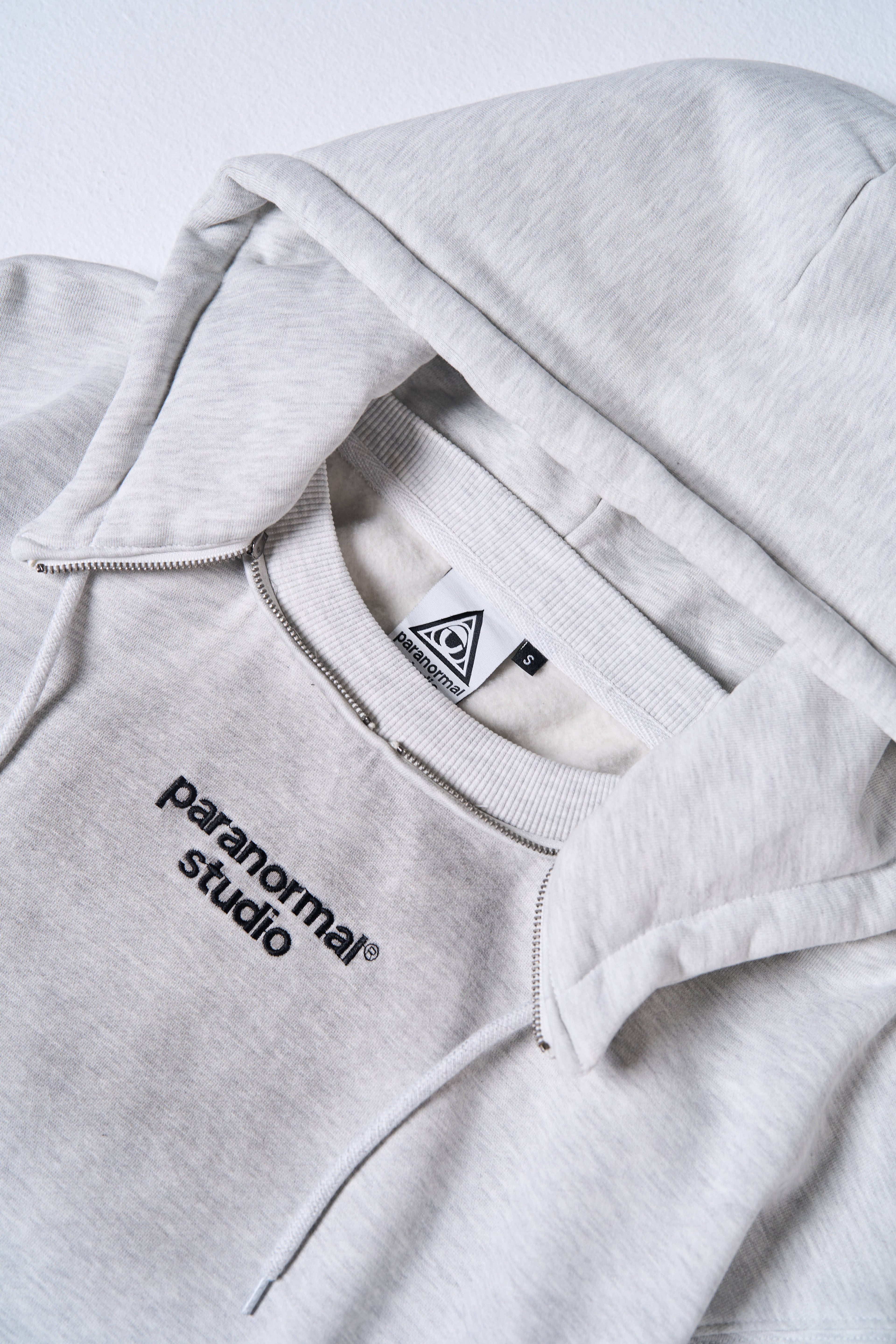 transformable logo hoodie