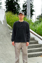 waffle henley longsleeve