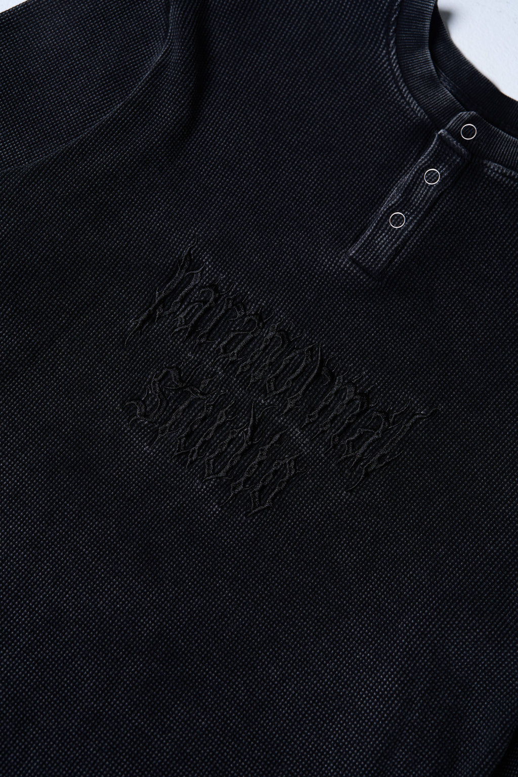 waffle henley longsleeve
