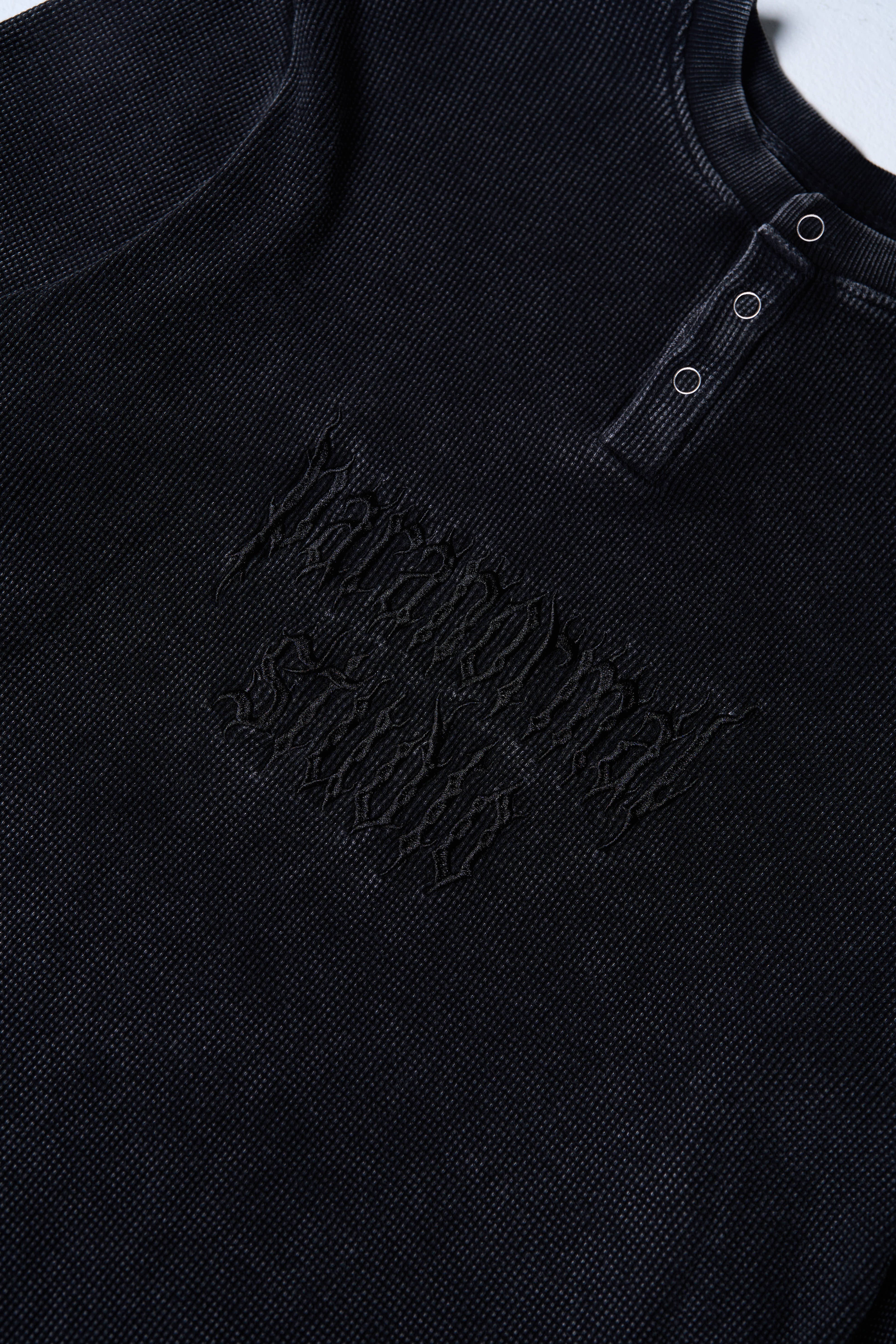 waffle henley longsleeve