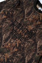 real tree camouflage waffle henley longsleeve